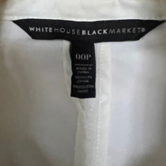 WHBM Cropped White Jacket - Picture 3 of 3